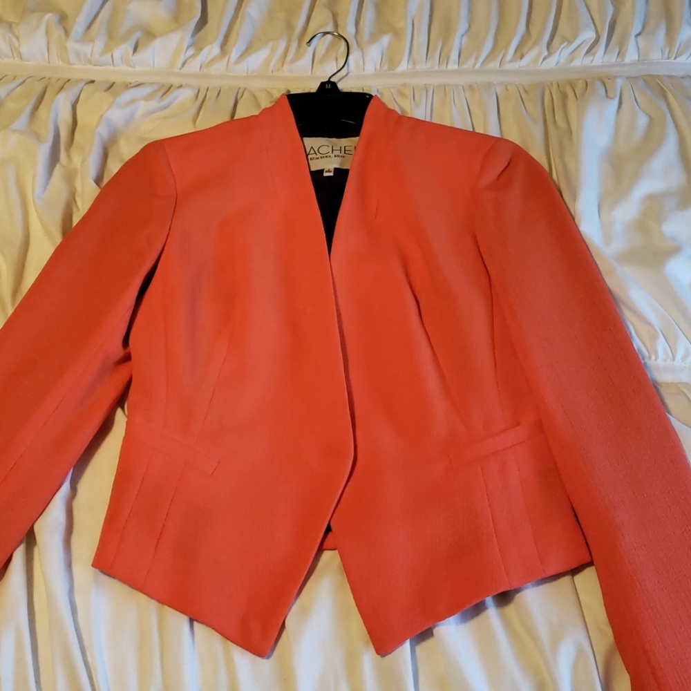 SOLD Bright Orange Blazer